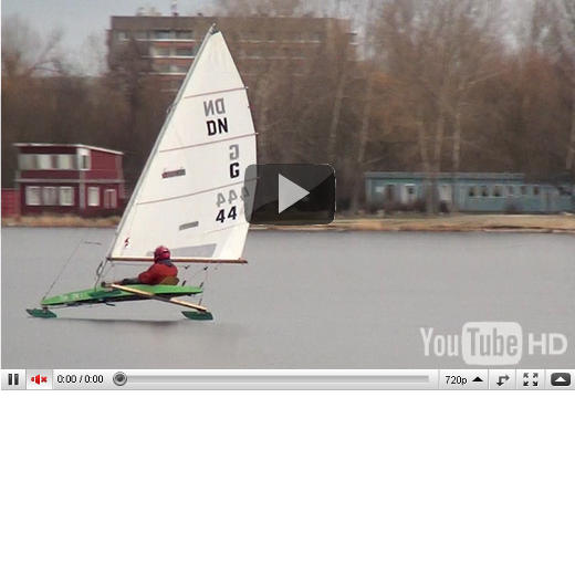 Eissegeln auf dem Kulki 2012